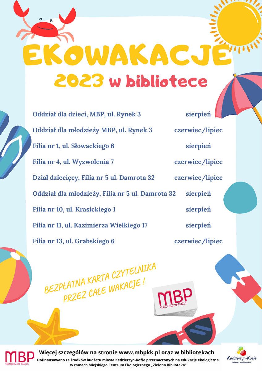 Ekowakacje w bibliotece